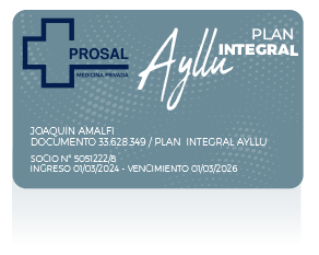Credencial Plan integral